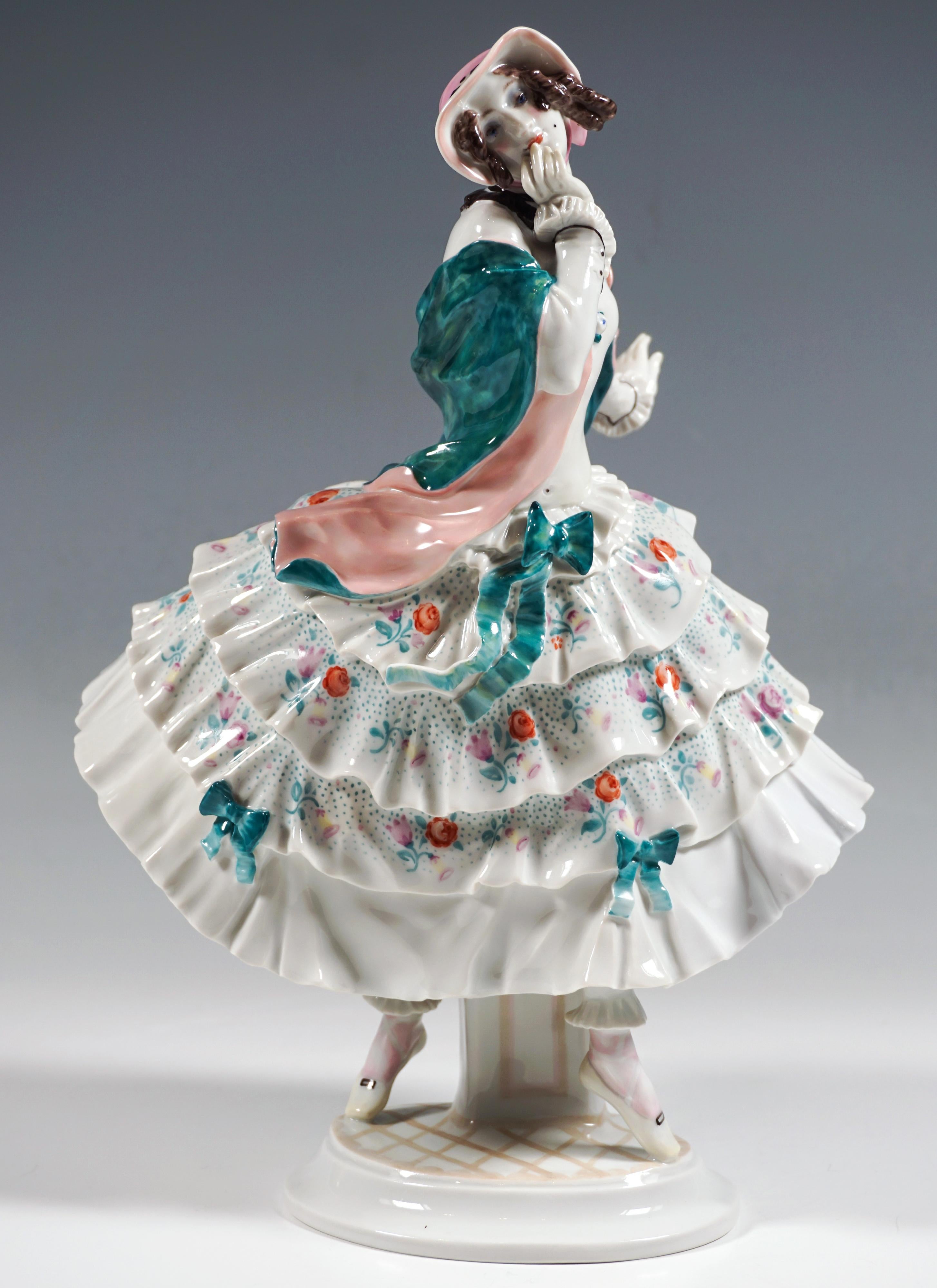 Figurina di Meissen 'Estrella', balletto russo 'Carnevale', di Paul Scheurich, XX in vendita 1