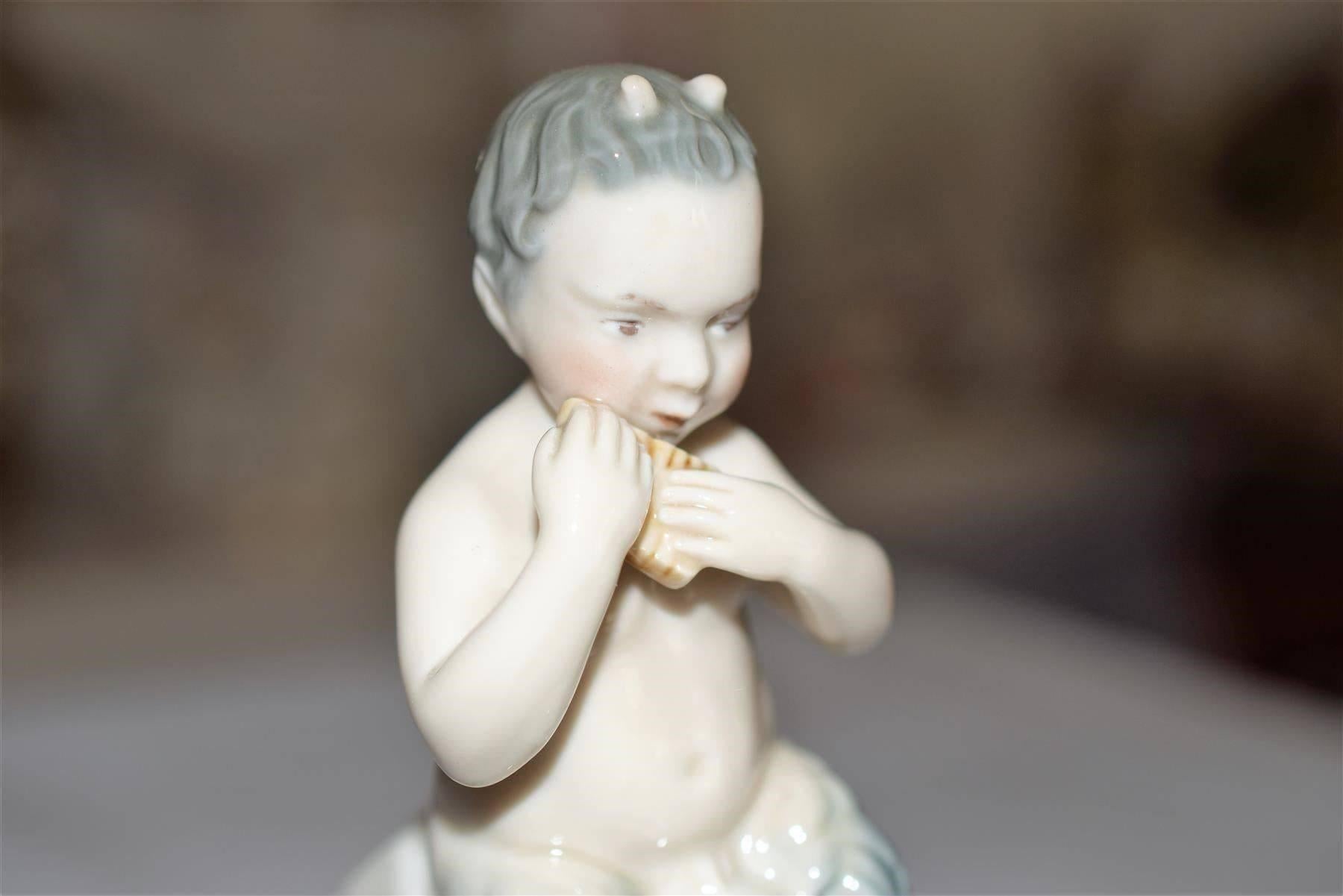 Mid-Century Modern Meissen Figurine 