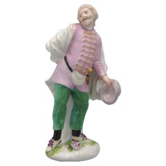 Meissen - figurine of Scapino, Commedia dell'Arte series, ca 1744
