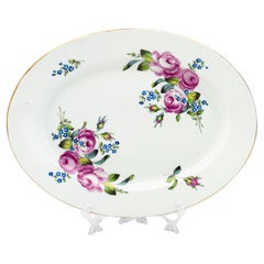 Meissen Fine Porcelain Floral Plate Early 20th Century