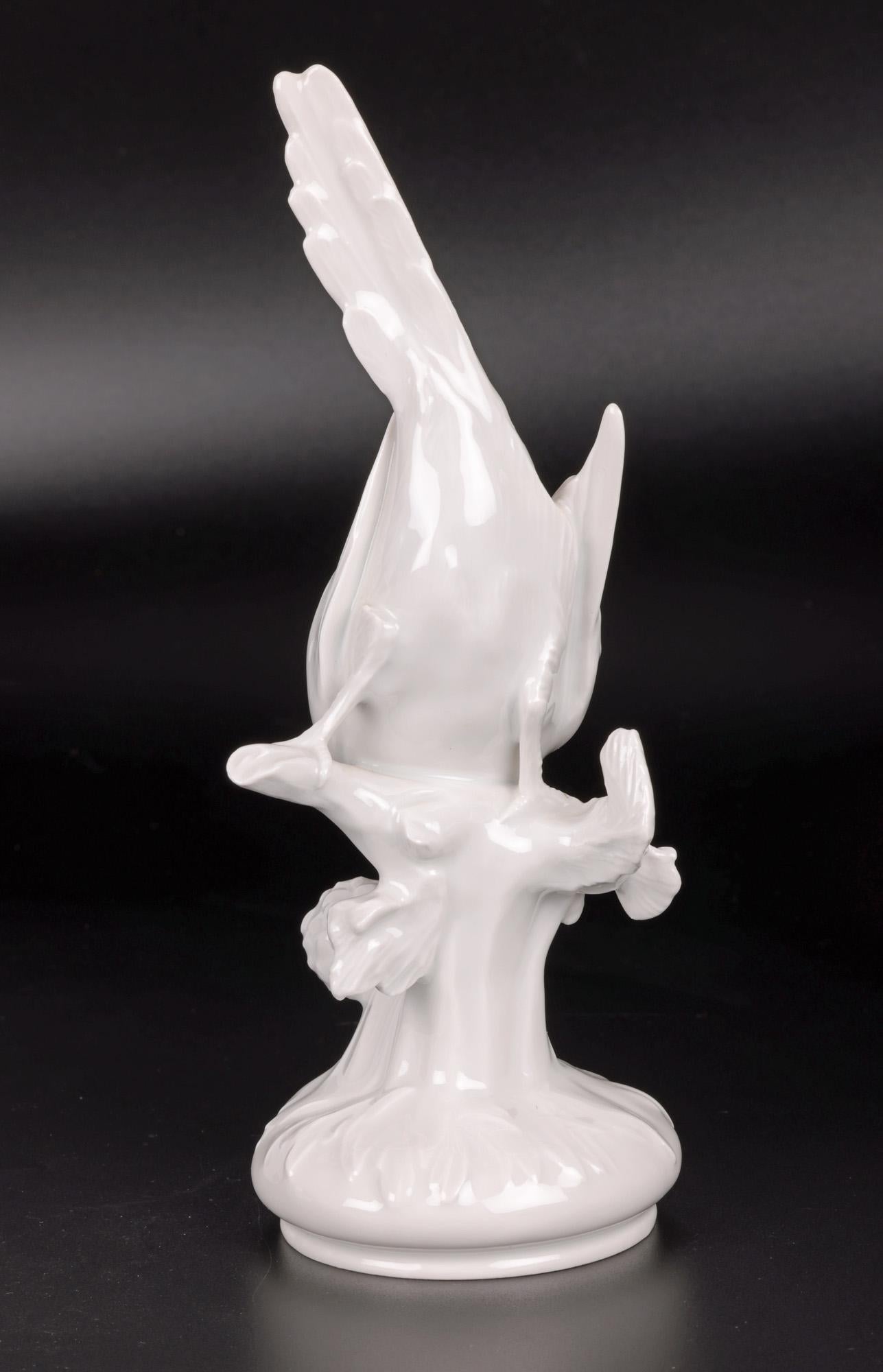 Meissen German Weiss Porcelain Garden Bird Figure For Sale 6