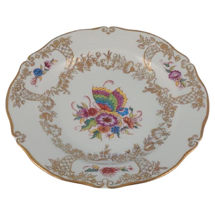 Meissen, Germany, Antique Hand Painted Plate, Late 19th Century