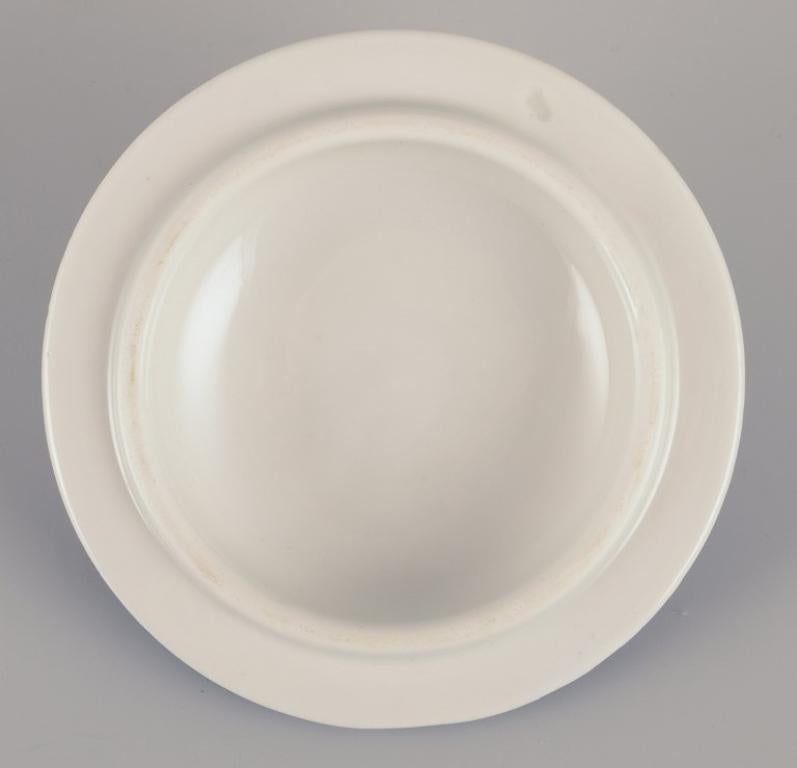 Meissen, Alemania. Patrón Cebolla Azul. Azucarero grande de porcelana siglo XX en venta