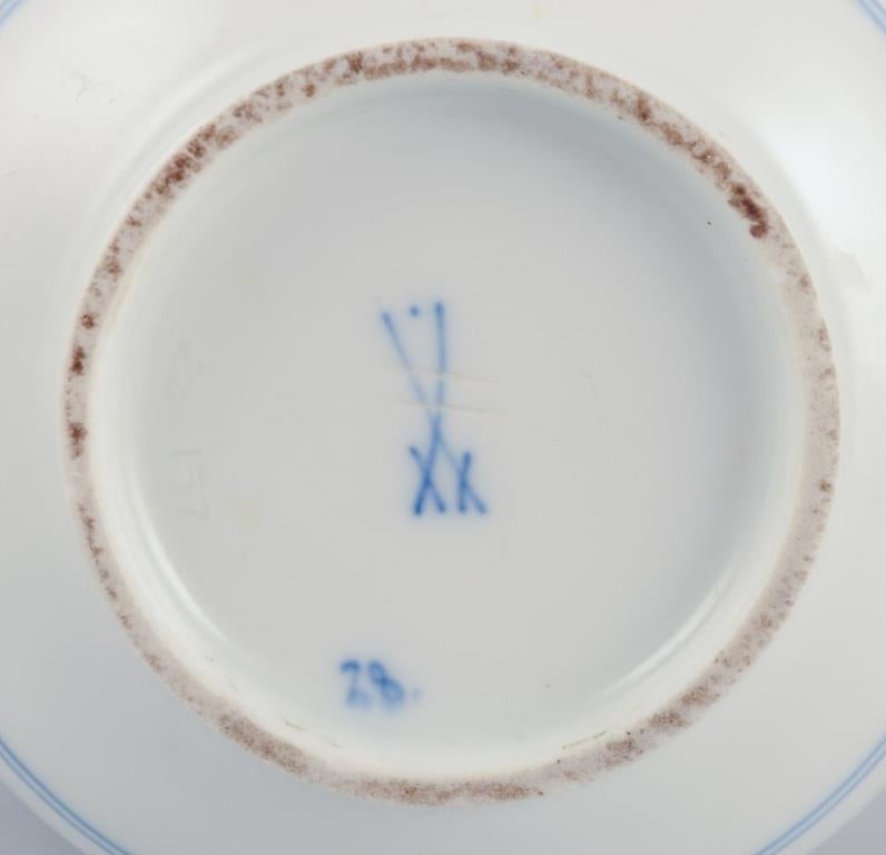 Meissen, Alemania. Patrón Cebolla Azul. Jarra de leche. Pintado a mano en azul. en venta 1