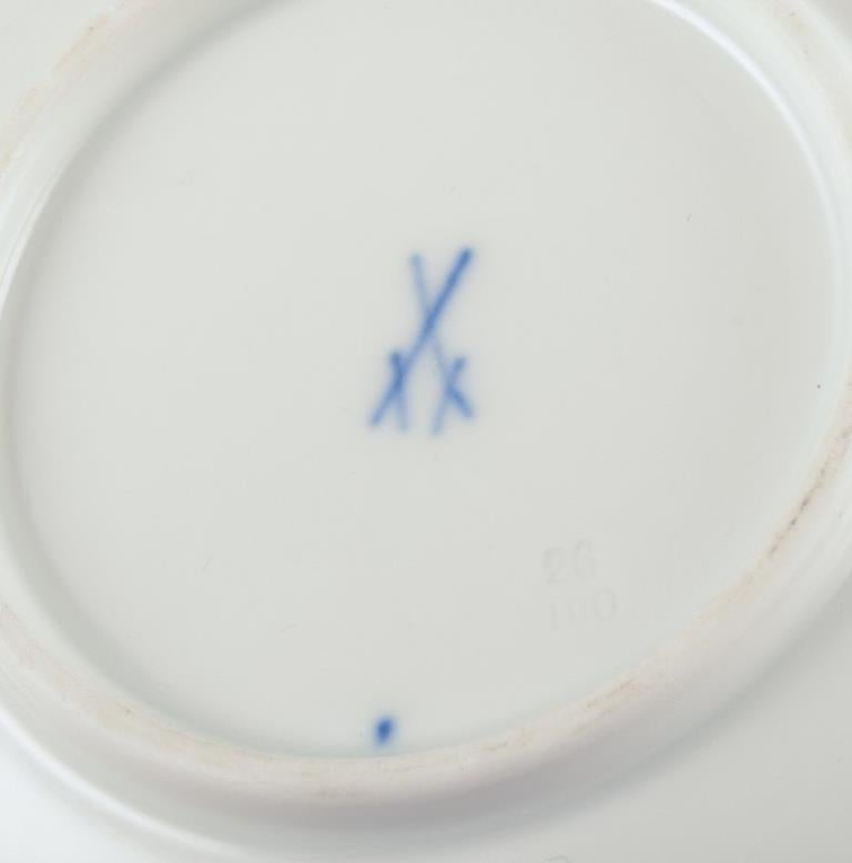 Meissen, Germania, Greene & Greene, due tazze da caffè in porcellana con piattini. in vendita 2