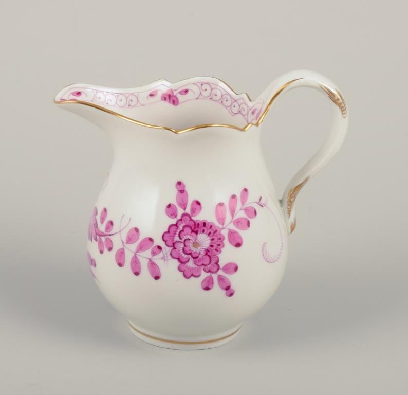 Meissen, Alemania. Cremera y azucarero de porcelana 