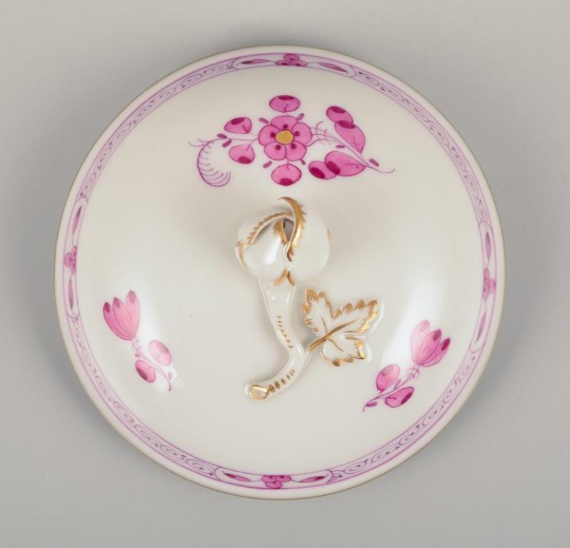 Meissen, Alemania. Cremera y azucarero de porcelana 