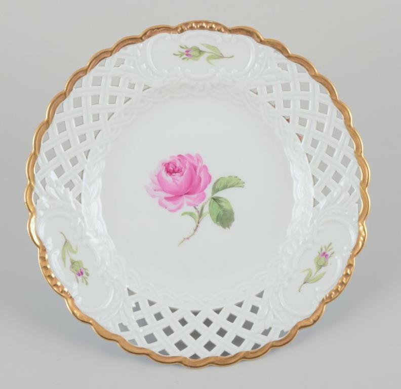 Hand-Painted Meissen, Germany.  Set of six 