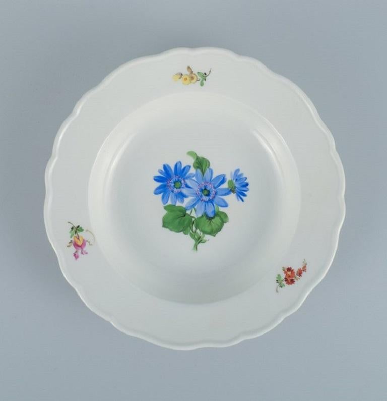 Meissen, Germany.
Six deep plates of porcelain decorated with flowers.
Early 20th century.
In excellent condition.
Marked.
Third factory quality.
Dimensions: D 23.0 x H 5.0 cm.
