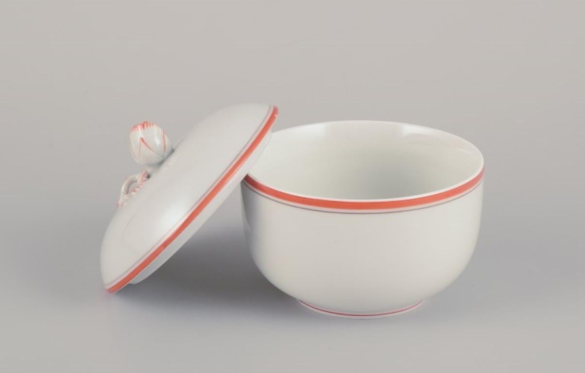Meissen, Alemania. Azucarero y salero de porcelana. Glaseado en venta