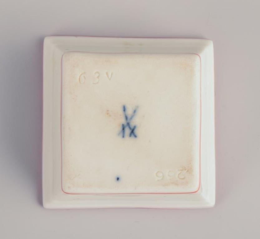 Meissen, Alemania. Azucarero y salero de porcelana. en venta 2