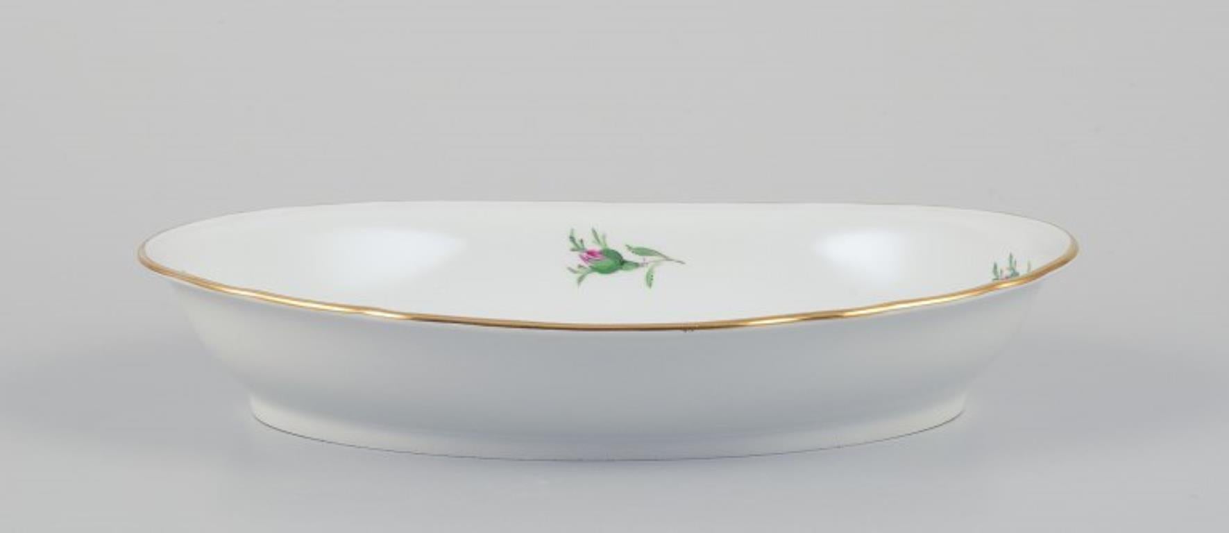 Meissen, Deutschland, zwei ovale Schalen 