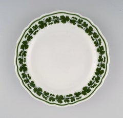 Meissen Green Ivy Vine Leaf Egoist Coffee Service in Hand-Painted Porcelain