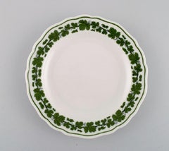 Meissen Green Ivy Vine Leaf Egoist Coffee Service in Hand-Painted Porcelain