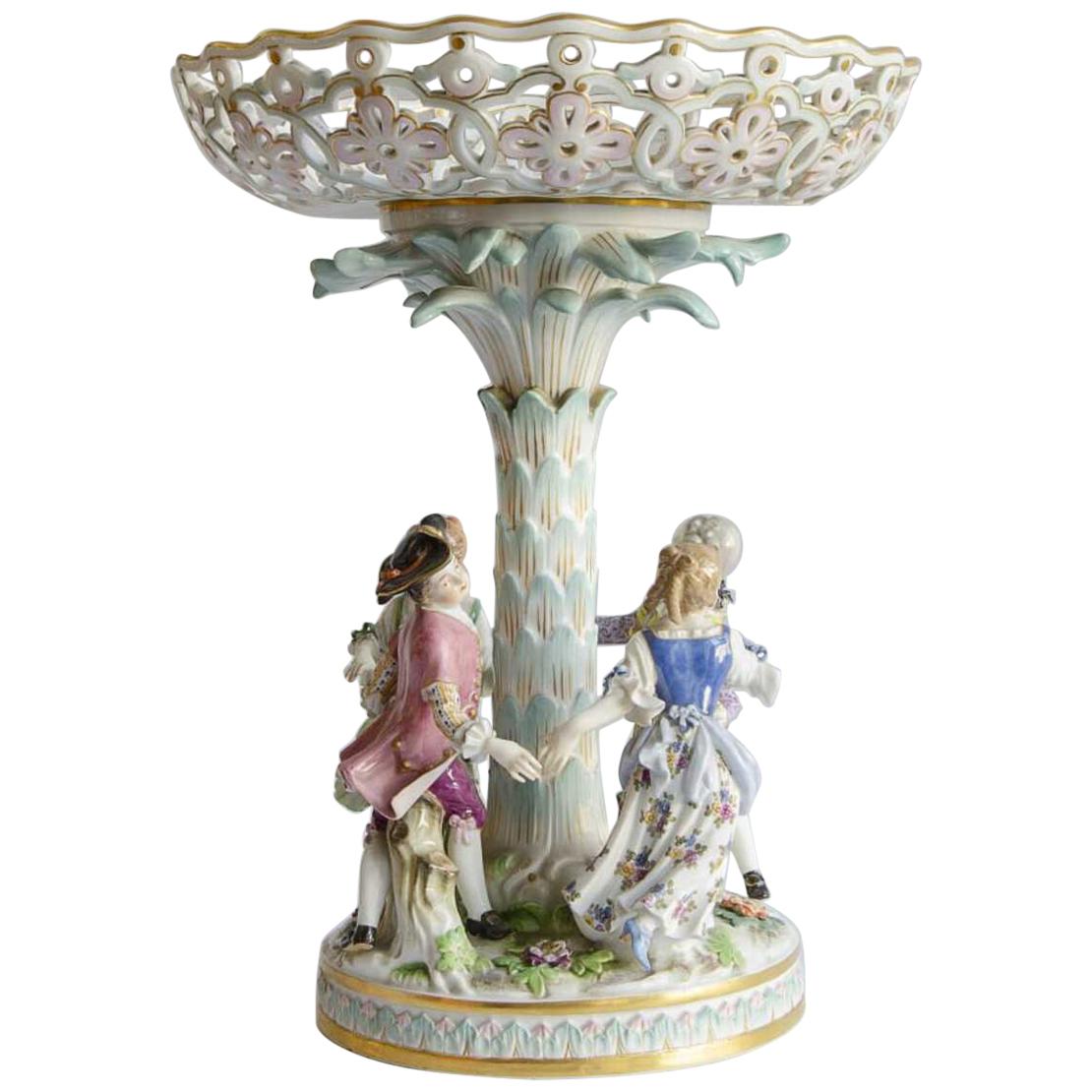 Meissen Group Antique Porcelain