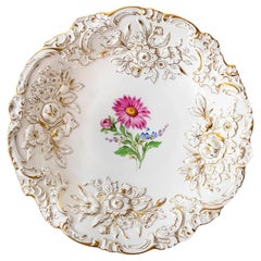 Meissen Hand Painted Porcelain Plate