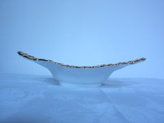 Meissen Handpainted and Goldpleated Porcelainplate