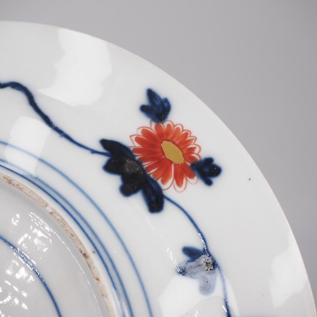 Porcelain Meissen Imari Plate, Stunning Gilding, C. 1740 For Sale