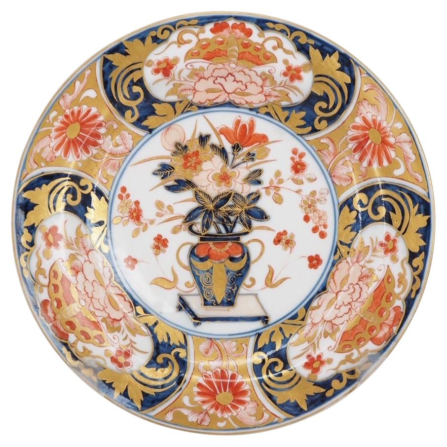 Meissen Imari Plate, Stunning Gilding, C. 1740 For Sale