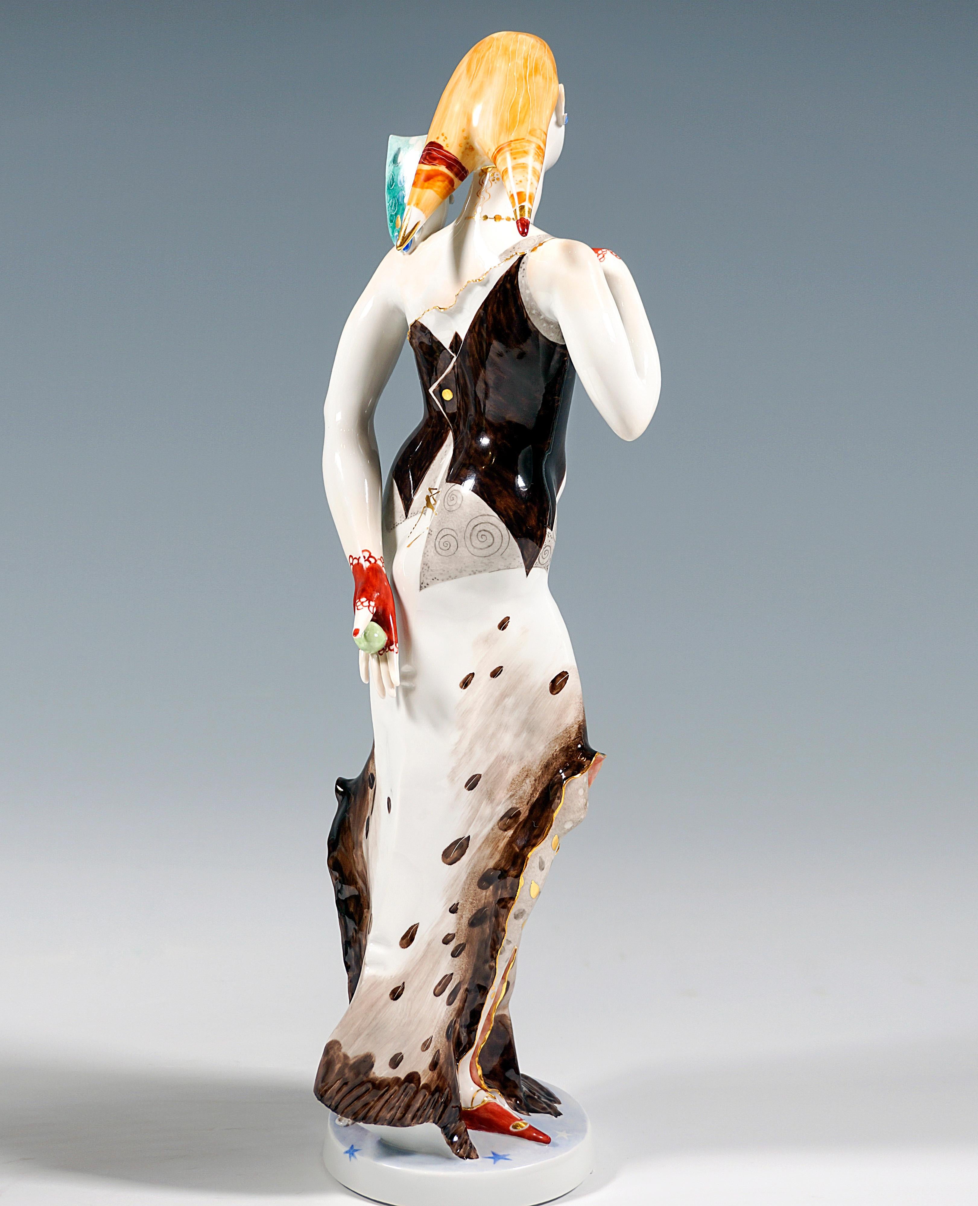 Paire de figurines allégoriques Day & Night de Meissen, Silvia Kloede, vers 2007 en vente 1