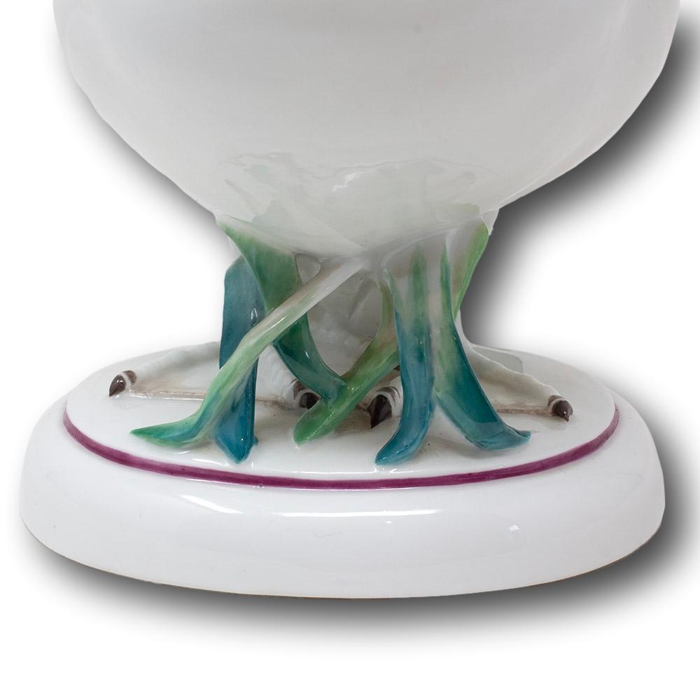 Anatra al mandarino di Meissen Max Esser Art Deco in vendita 6