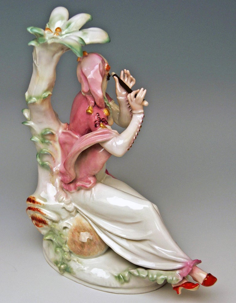 German Meissen Pair of Oriental Figurines A 1146 67073 Scheurich Made 20th Century For Sale