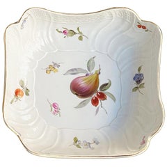 Antique Meissen Partial Porcelain Dinner Service, of 50 Pieces, 19th Century