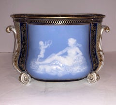 Meissen Pate Sur Pate Porcelain Centerpiece Depicting Cupid and Psyche