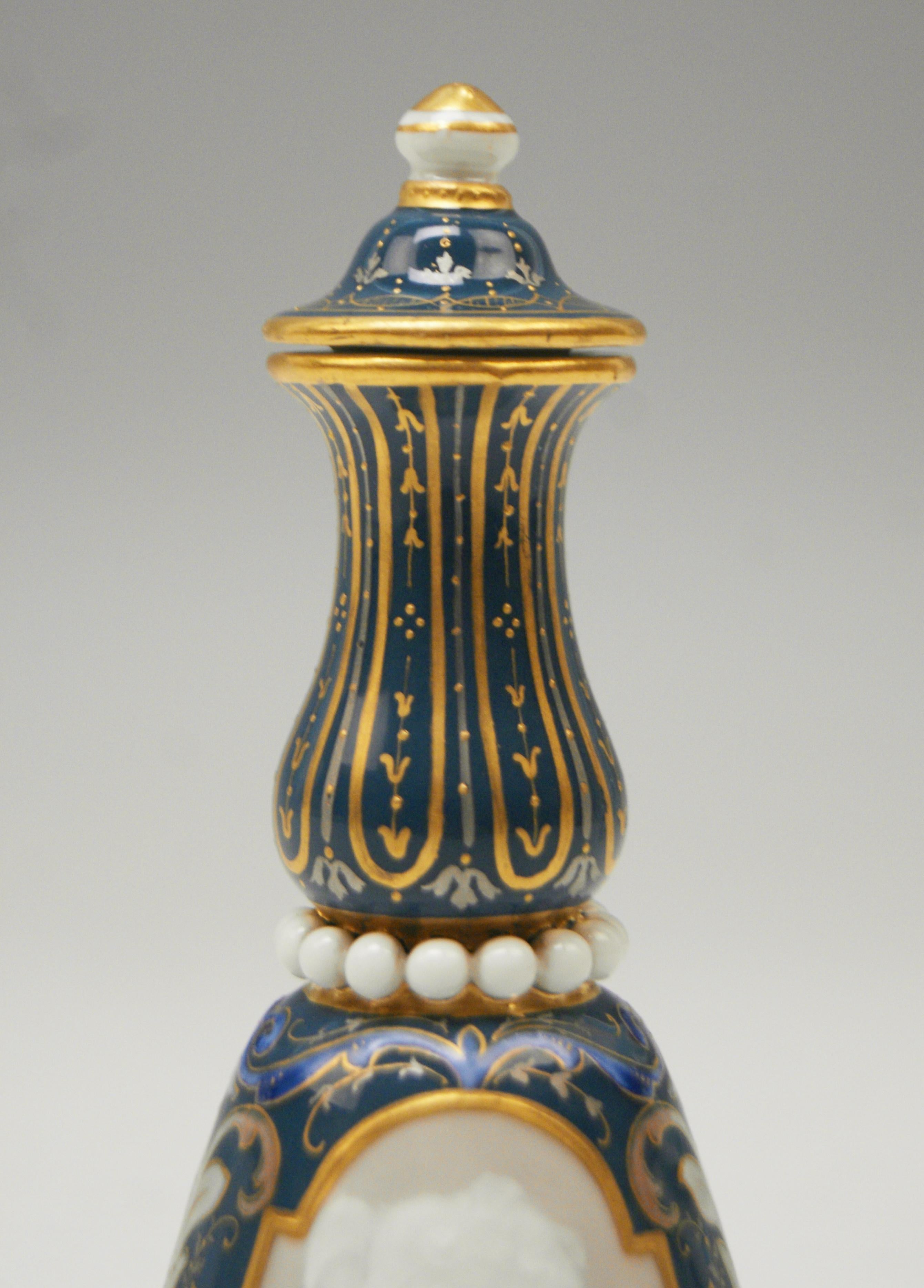 meissen pate sur pate vase