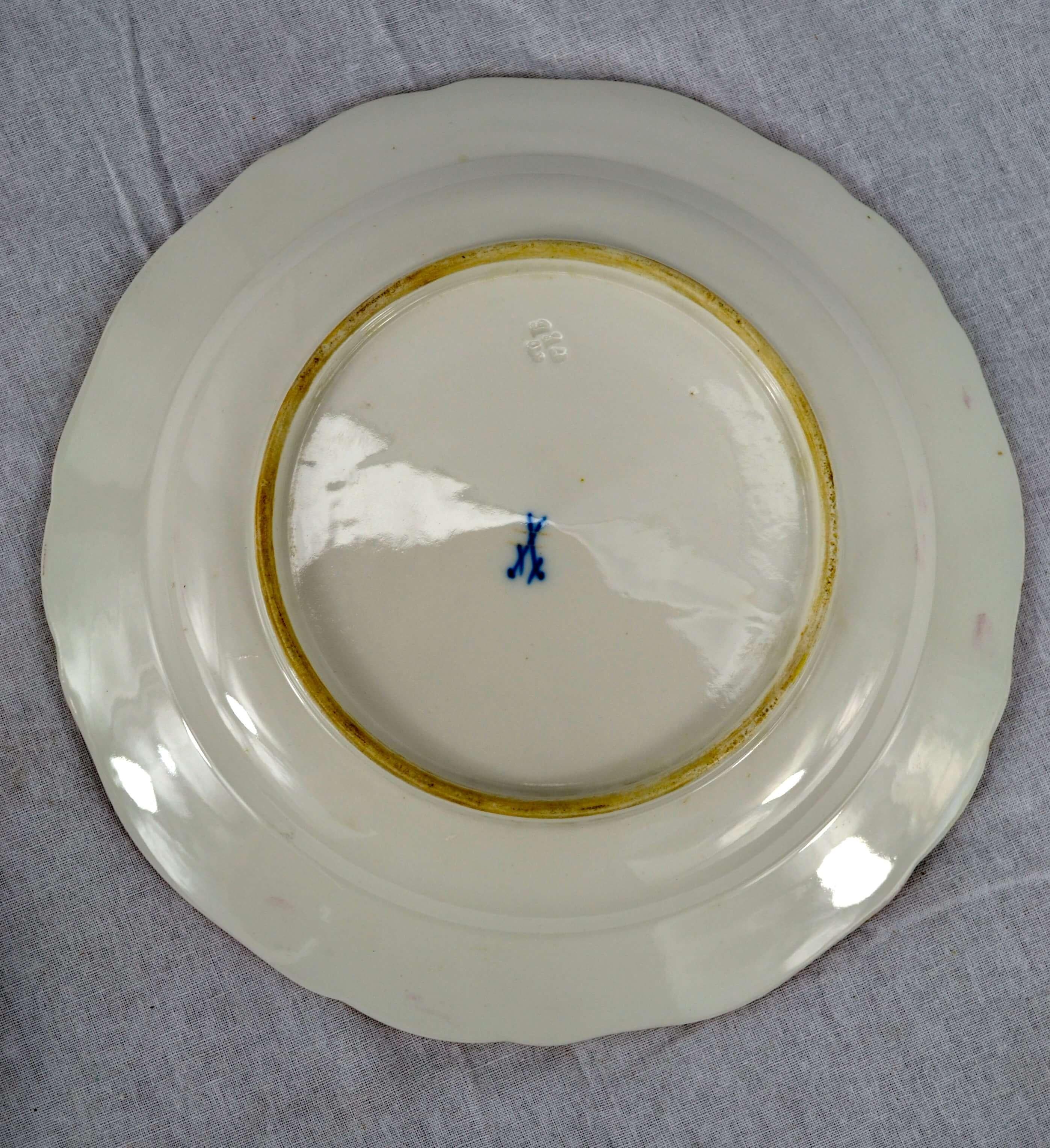 Meissen Plates, Set of Six For Sale 1