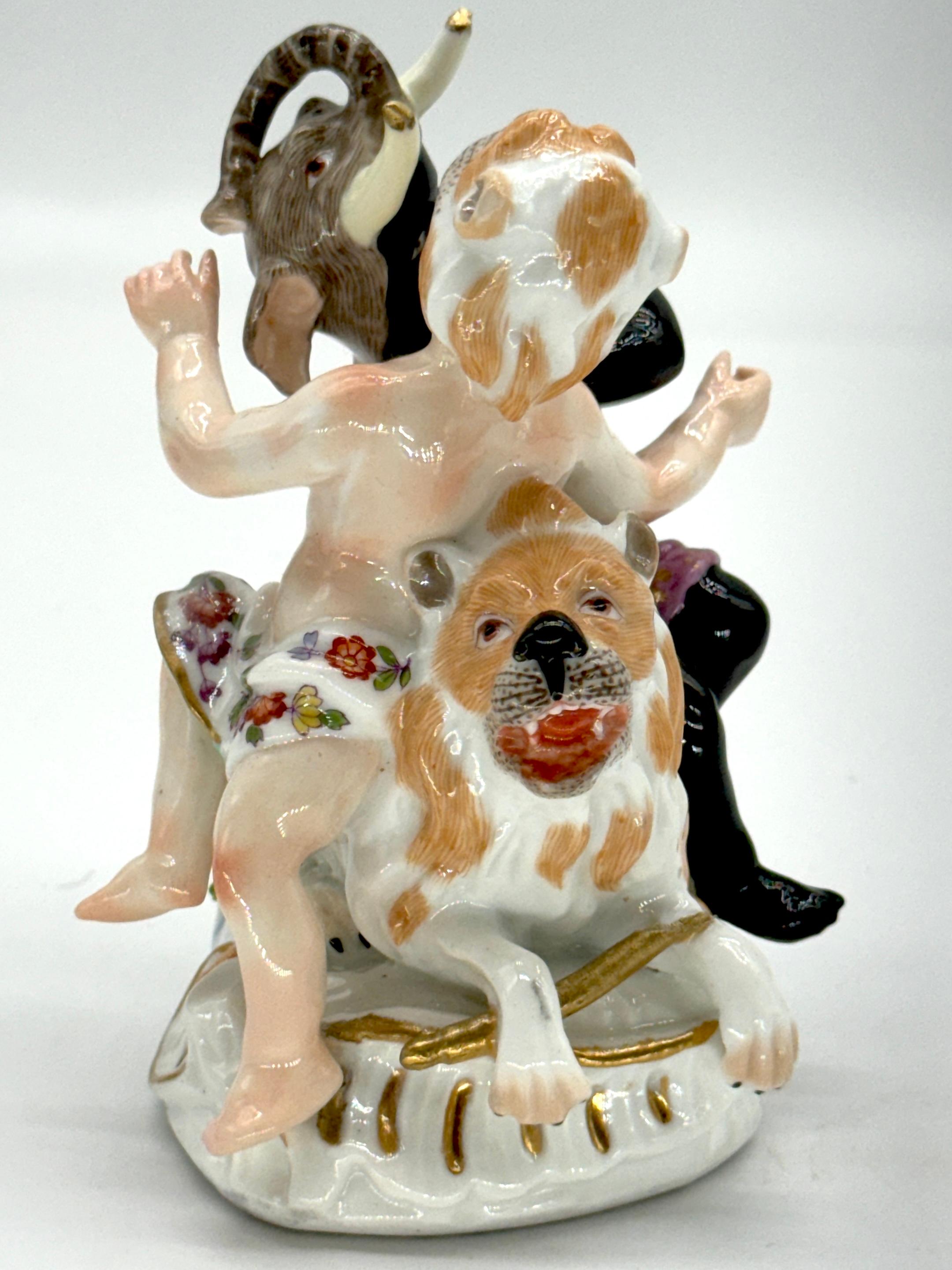 Meissen Porcelain Allegory of the Continent of Africa, Circa  1750 For Sale 1