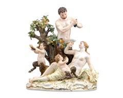 Meissen Porcelain Bacchanalian Group