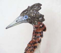 Pájaros de porcelana de Meissen sobre soportes de bronce dorado / Johann Joachim Kändler