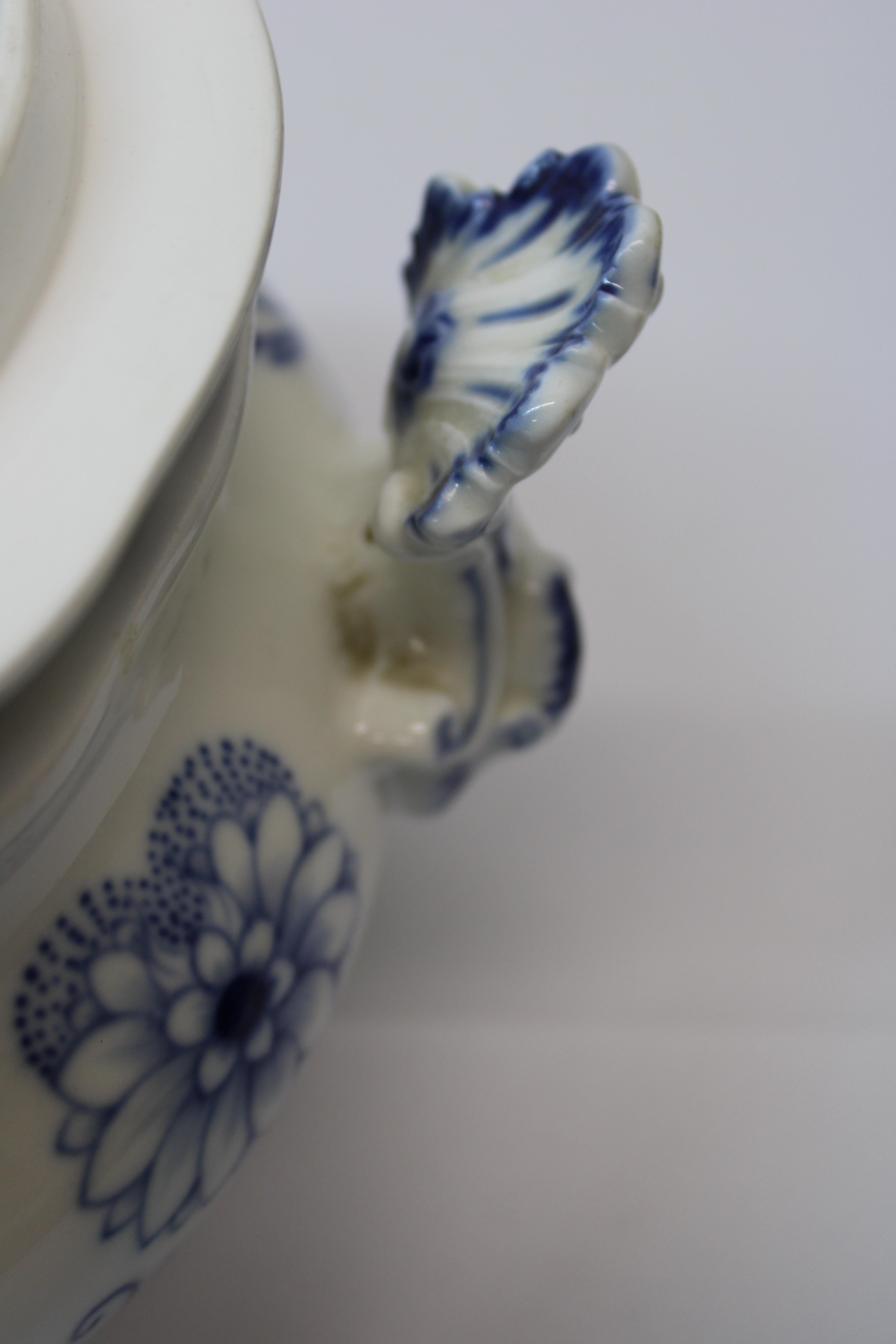 Meissen Porcelain Blue & White Soup Tureen 1