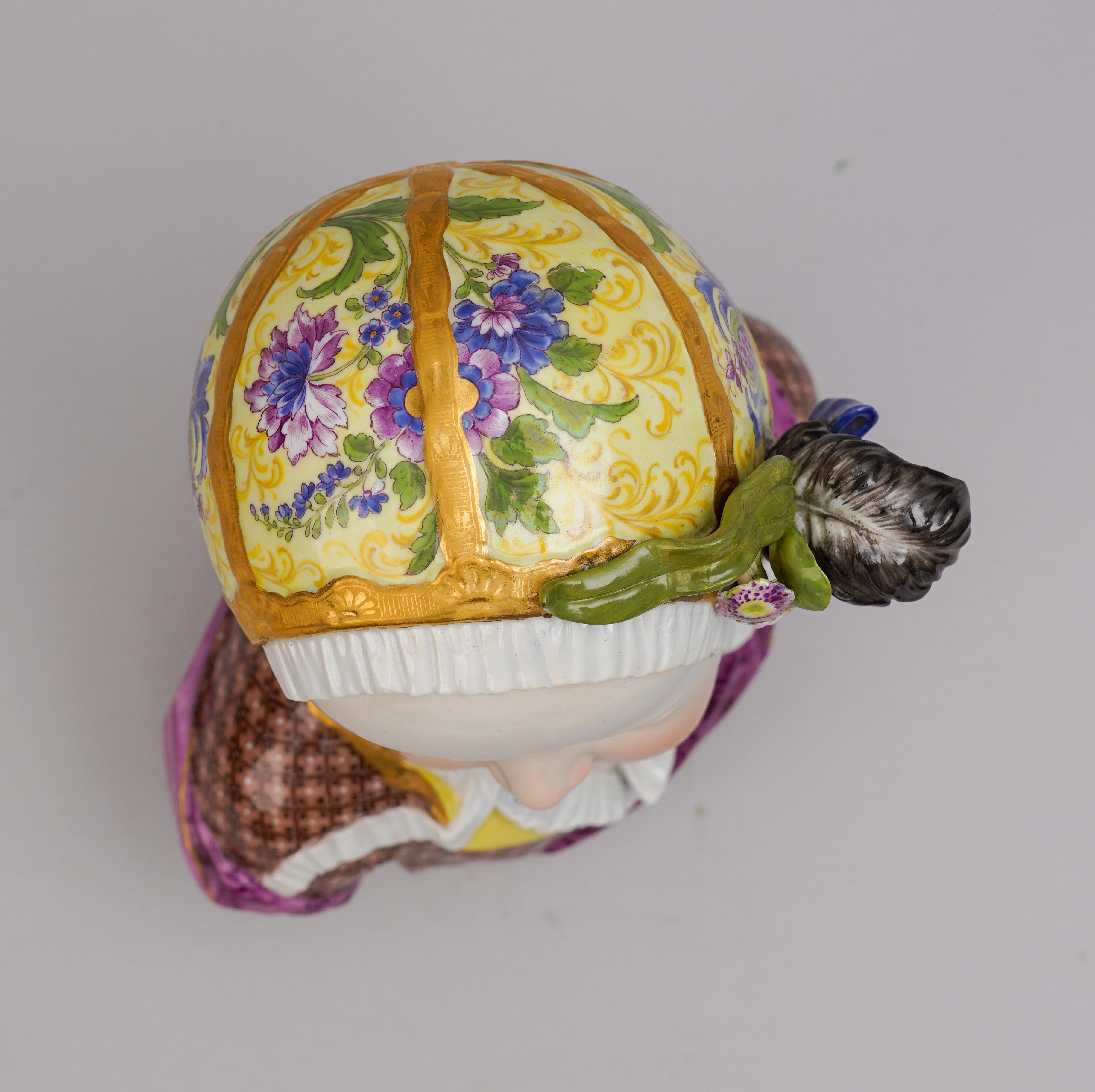 Porcelaine Buste d'enfant en porcelaine de Meissen en vente