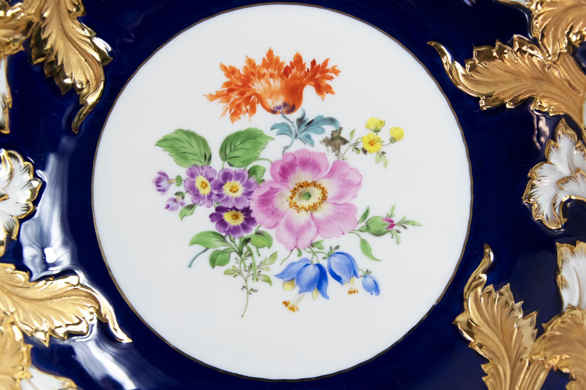 meissen porcelain plate