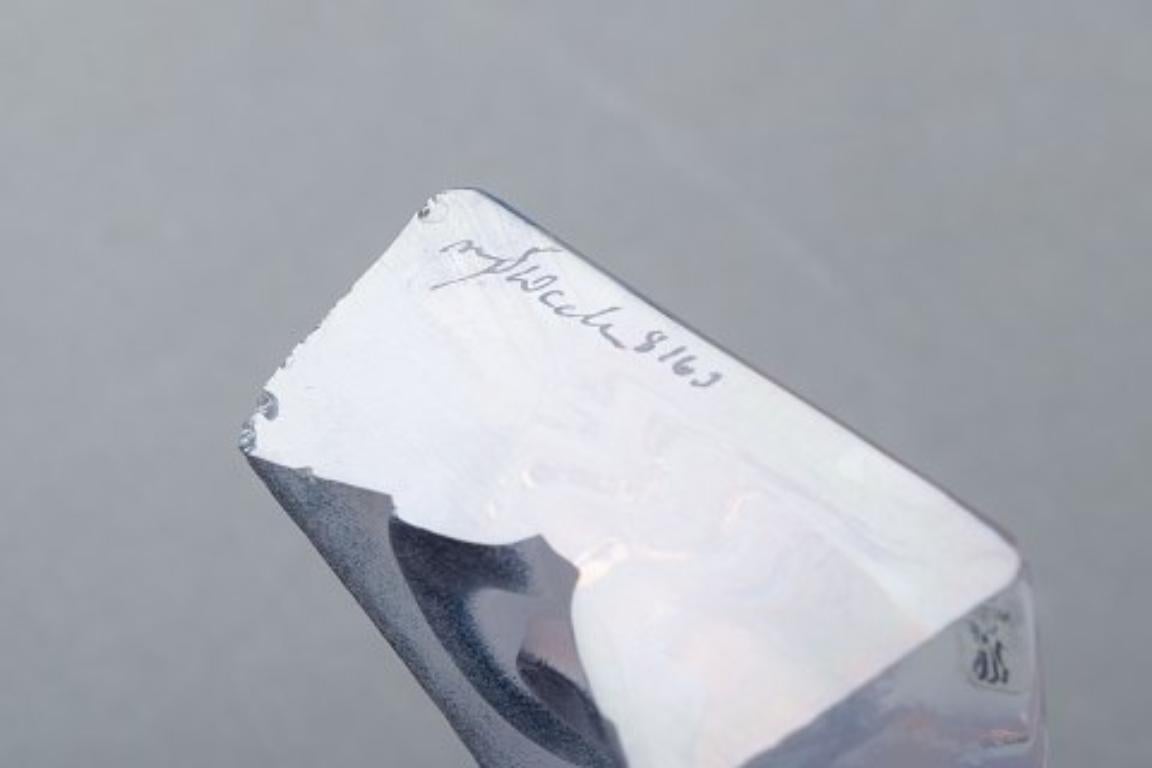 Meissen, cafetera de porcelana con tapa. Patrón de hoja de parra. Siglo XX en Bueno estado para la venta en København, Copenhagen