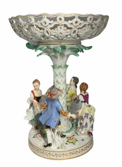 Meissen Porcelain Compote Centerpiece