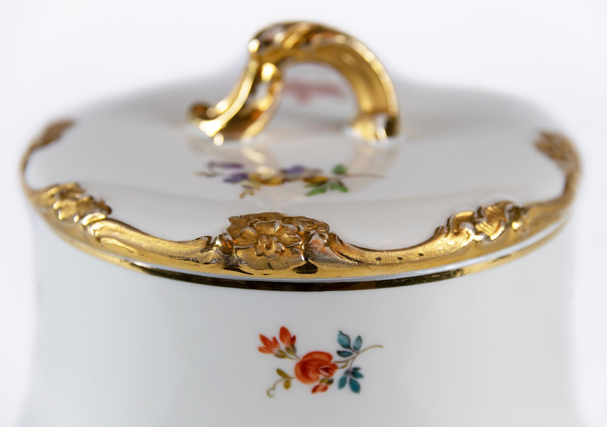 gold cookie jar