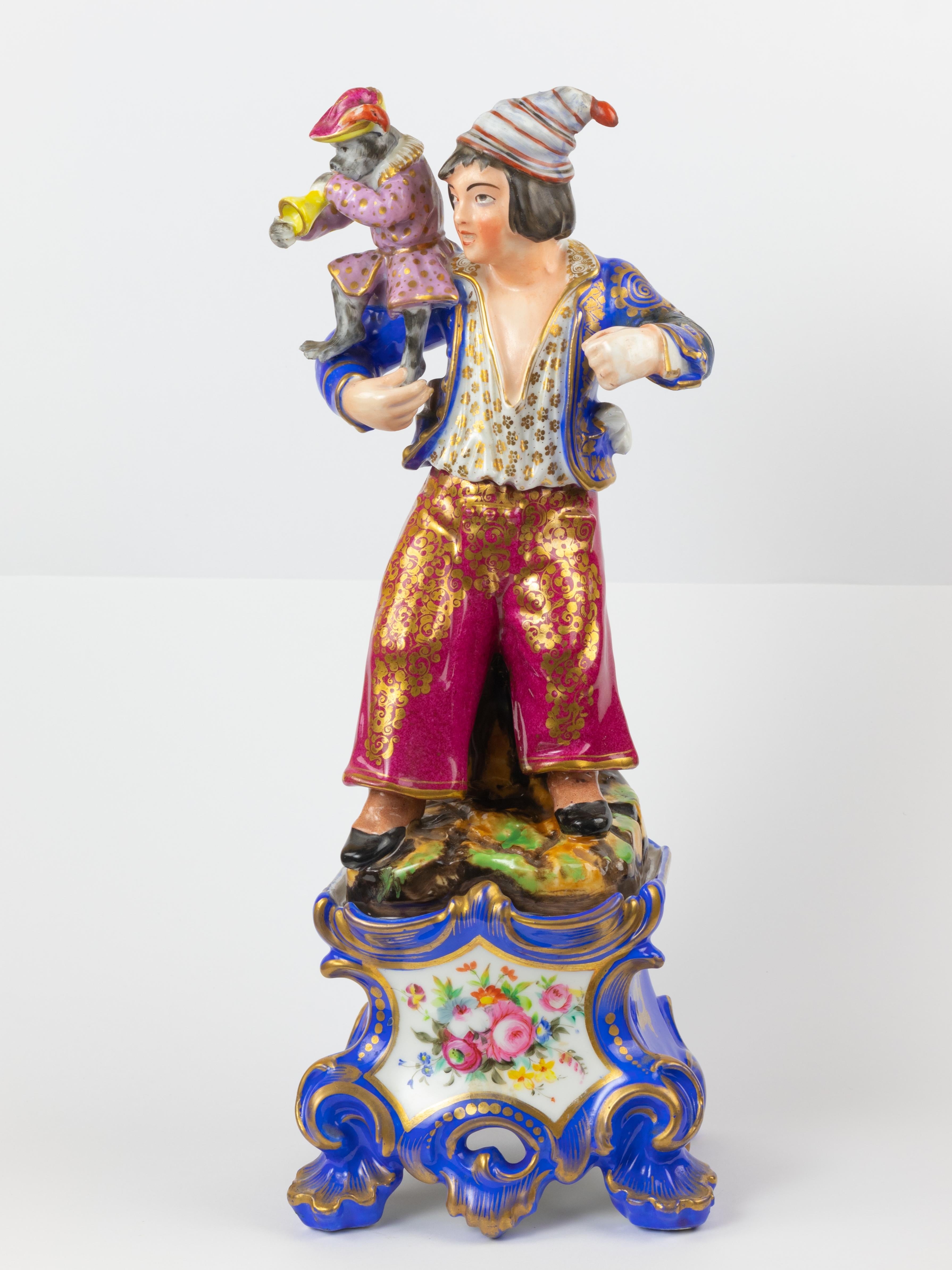 Neobarocco Figure di coppia in porcellana di Meissen Porcelain, XX secolo in vendita