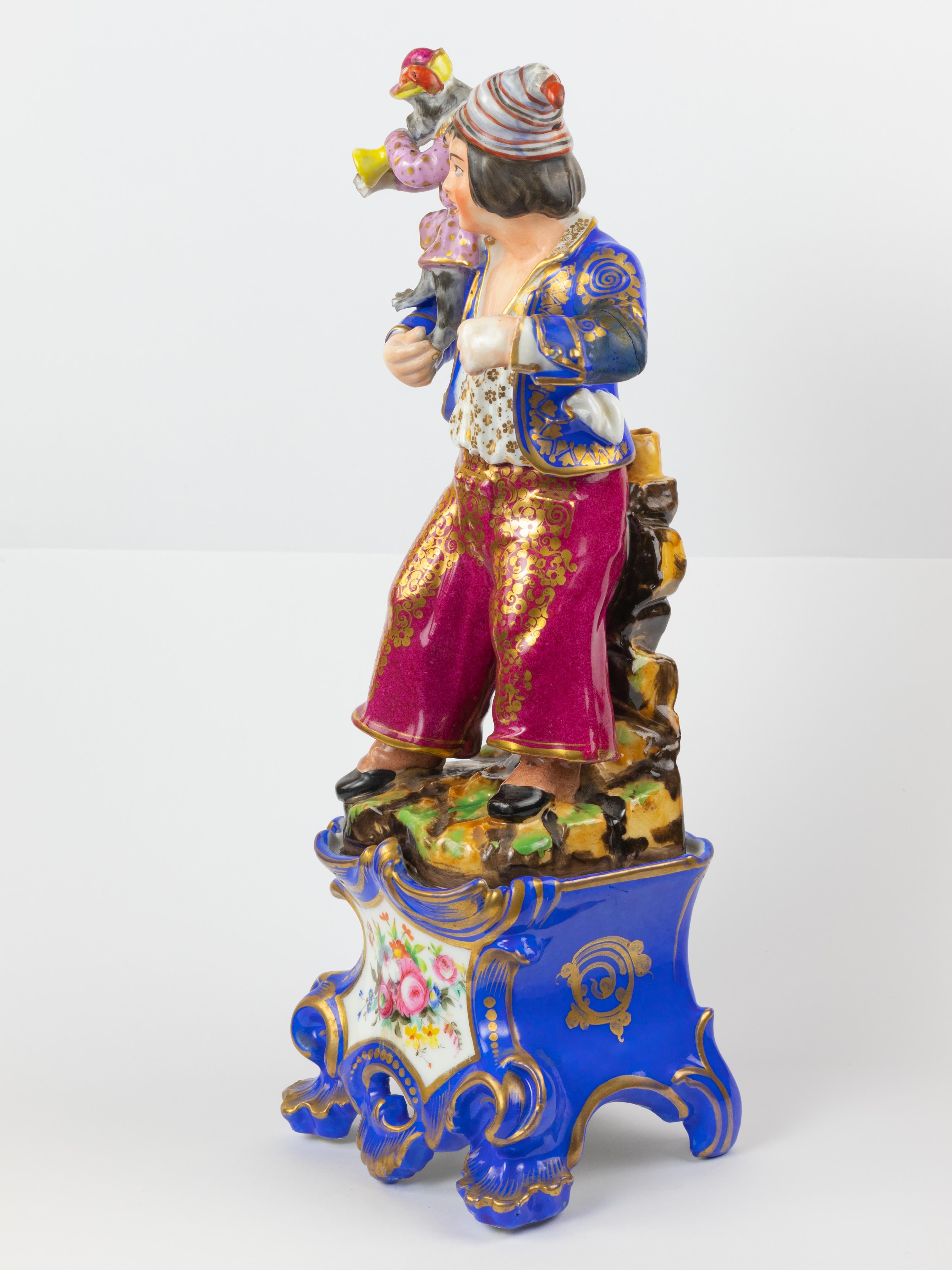 Tedesco Figure di coppia in porcellana di Meissen Porcelain, XX secolo in vendita