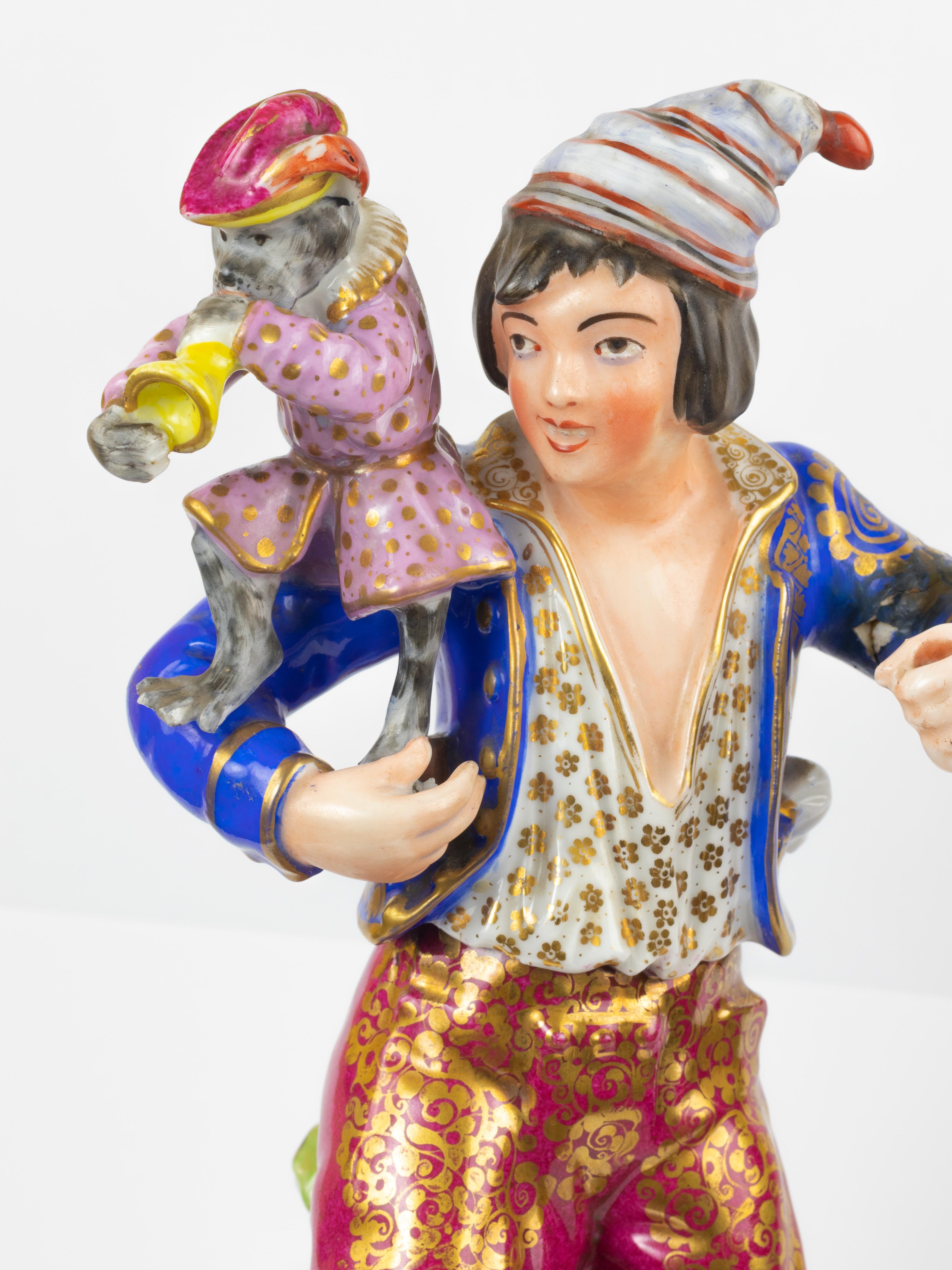 Figure di coppia in porcellana di Meissen Porcelain, XX secolo in vendita 2