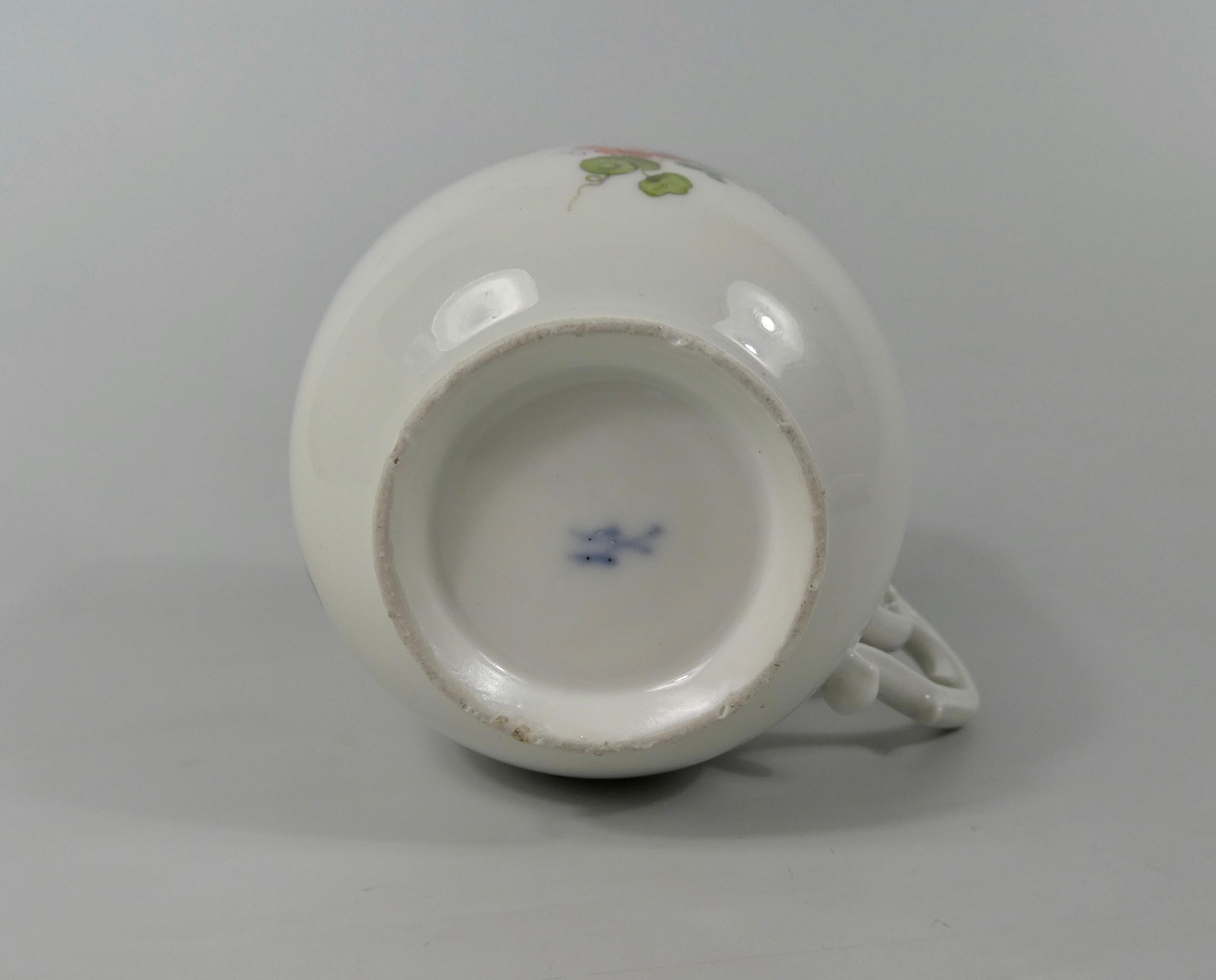 Meissen Porcelain Cup and Saucer, circa 1740 7