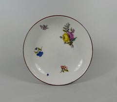 Meissen Porcelain Cup and Saucer, circa 1740