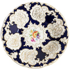 Meissen Porcelain Deep Cabinet Plate/Bowl