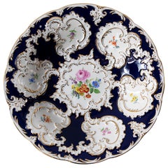 Meissen Porcelain Deep Cabinet Plate/Bowl