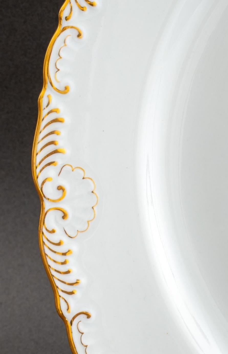 20th Century Meissen Porcelain Dessert Service for Twelve