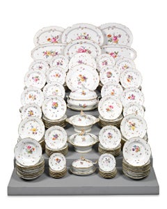 Meissen Porcelain Dinner Service, 189 Pieces