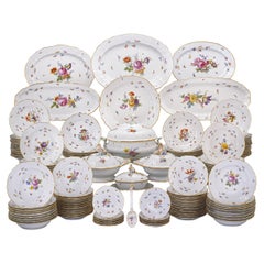 Meissen Porcelain Dinner Service, 189 Pieces