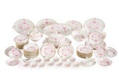 Meissen Porcelain Service de table pour 12 personnes